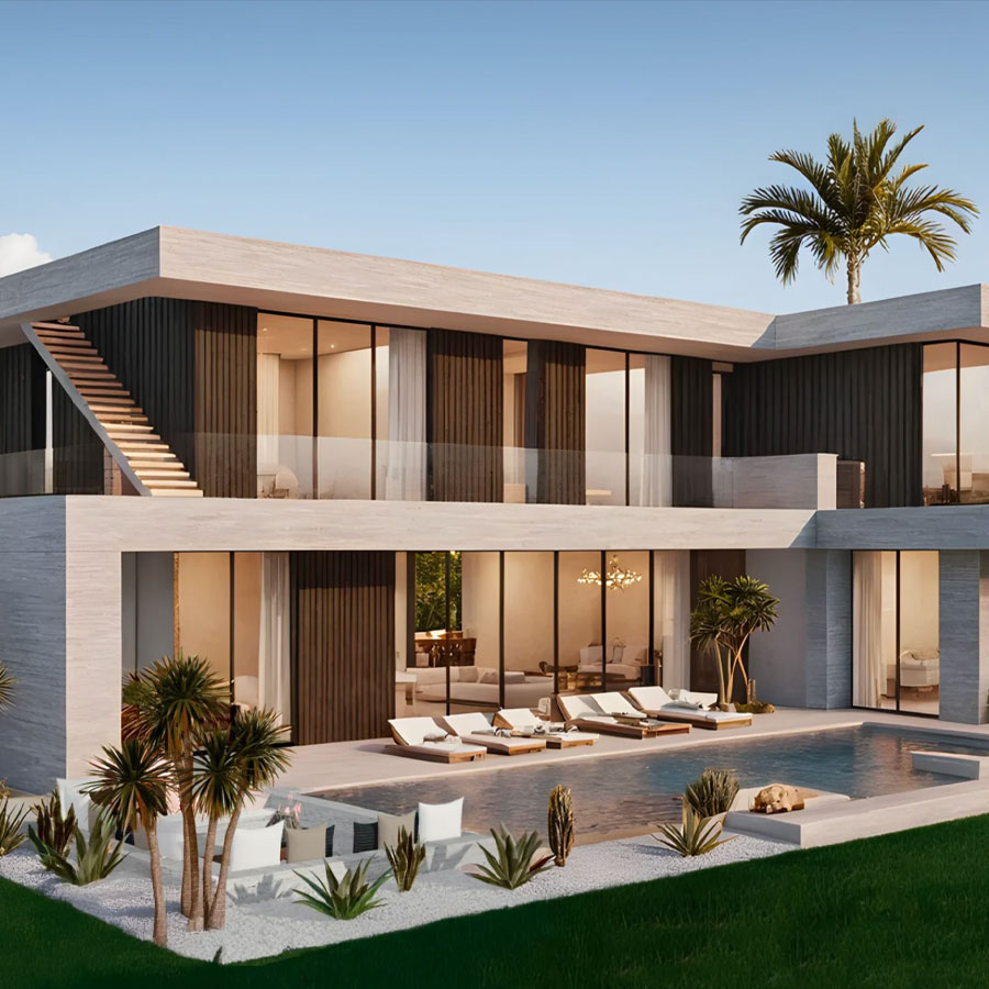 Détail de la villa Dalya<br />
Ronsart Inverst Marrakech