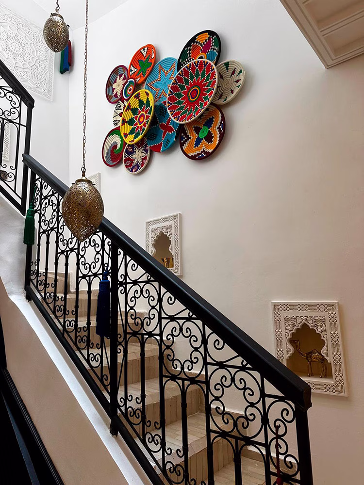 Riad Marrakech à Vendre escalier REF 5020625 Ronsart Invest Riad Marrakech à Vendre escalier REF 5020625 Ronsart Invest