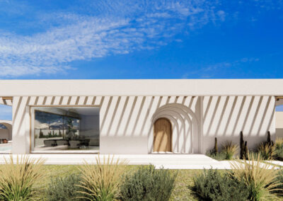 Villa Santorin Marrakech Entrée Ronsart Invest