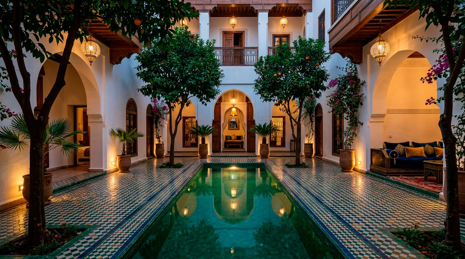 Riad de prestige<br />
Médina Marrakech<br />
Ronsart Invest