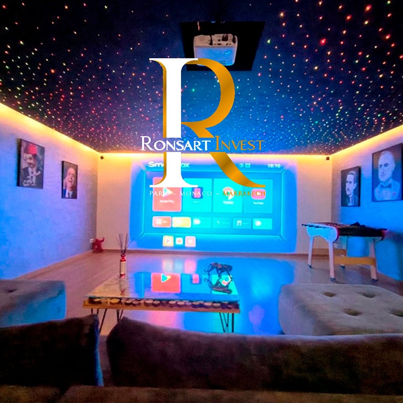 Salle de cinéma Villa Marrakech REF 51301