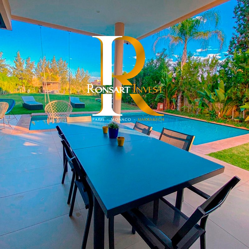 Terrasse Piscine<br />
Villa Marrakech REF 51301