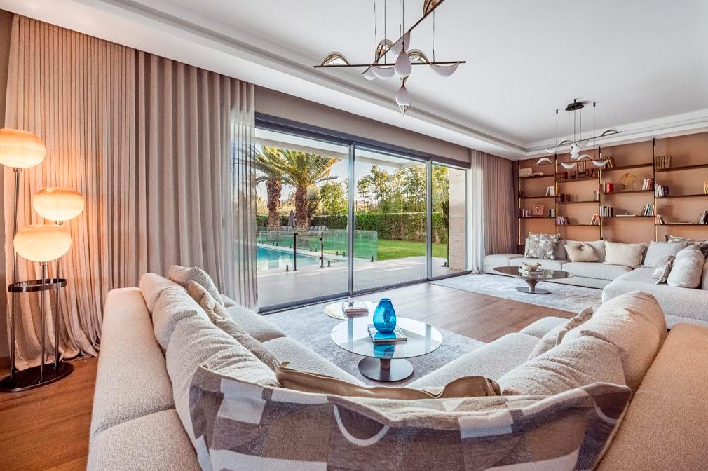 Espace intérieur Villa Palmeraie à vendre Ronsart Invest