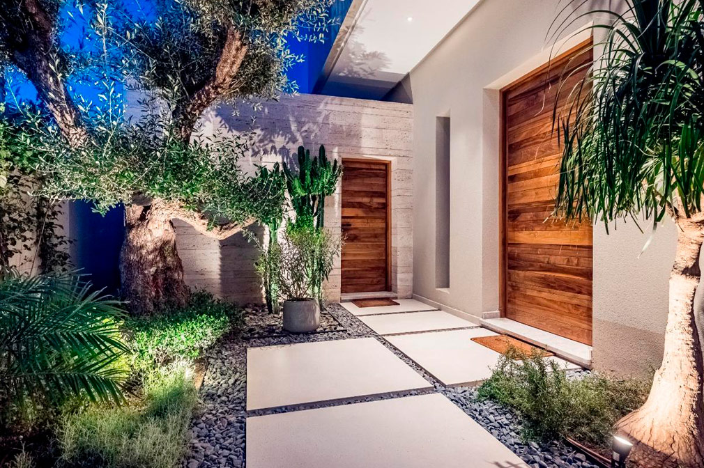 Extérieurs Villa Palmeraie à vendre Ronsart Invest
