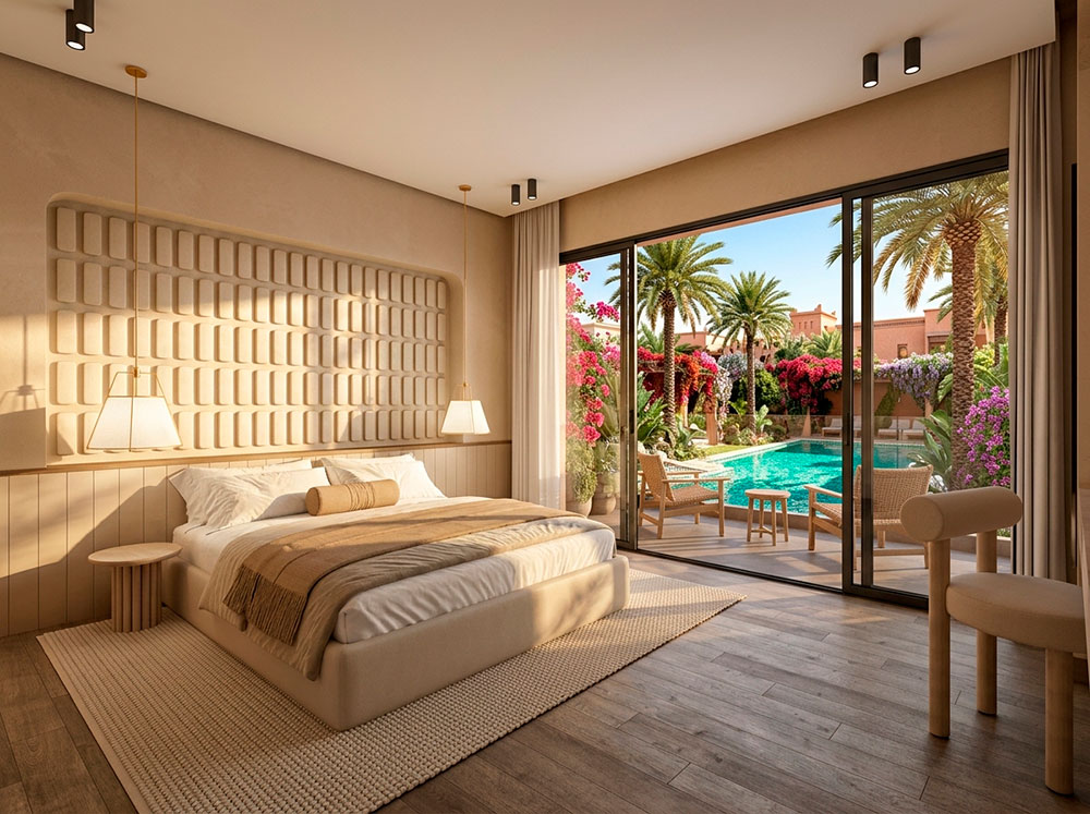 Suite de villa de l'Orée du Palm à Marrakech Ronsart Invest